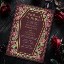 Search for till death do us part wedding invitations Hallowedding