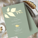 Search for modern elegant bridal shower invitations Minimal