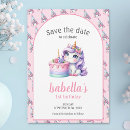 Search for unicorn save the dates Cute
