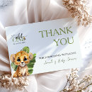 Search for wild one thank you cards Party animals