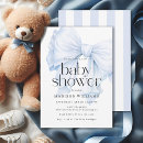 Search for elegant baby boy shower invitations Simple