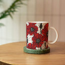 Search for hands on head mugs Red