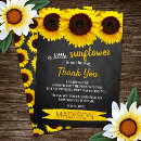 Search for sunflower thank you cards Fall