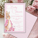 Search for rabbit baby shower invitations Cute