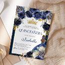 Search for blue quinceanera invitations Mexican spanish latina