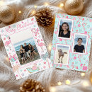 Search for aqua christmas cards Pink
