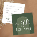 Search for business gift certificates Modern