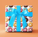 Search for donuts wrapping paper Birthday