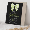 Search for lime green sweet 16 invitations Sweet sixteen birthday party