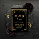 Search for black tie event birthday invitations For her