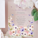 Search for pink and purple butterfly invitations Mother to be
