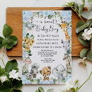 Search for blue safari baby shower invitations Mother to be