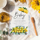 Search for lemon baby shower invitations Italian