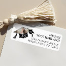 Search for grad return address labels Celebration