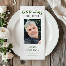 Search for man funeral programmes Celebration of life