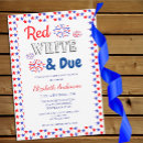 Search for red white and due invitations Usa
