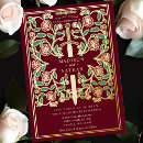 Search for elegant gothic wedding invitations Floral