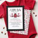 Search for ladybug invitations Polka dot