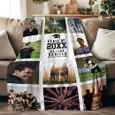 Search for graduation photo blankets Black and white