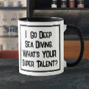 Search for deep sea diver mugs Scuba diving