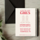 Search for cowgirl hens party invitations Bride to be