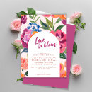 Search for golden bridal shower invitations Roses