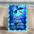 Search for shark pool party invitations Swimming