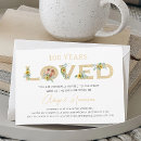 Search for 100 years birthday invitations Elegant