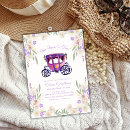 Search for carriage baby shower invitations Once upon a time