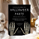 Search for skeleton hand invitations Vintage