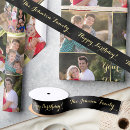 Search for black and gold ribbon Birthday