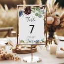 Search for fall marsala floral wedding table cards For her
