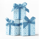Search for baby blue hearts wrapping paper Modern