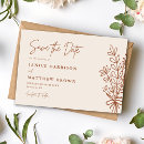 Search for burnt orange save the dates Modern elegant