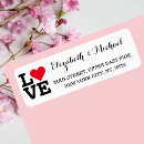 Search for wife return address labels Newlywed