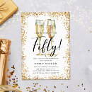 Search for stylish birthday invitations Fifty