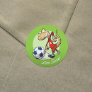 Search for cartoon soccer stickers Goal