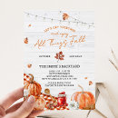 Search for fall feast invitations Pumpkin