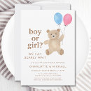 Search for bearly wait gender reveal invitations Cute