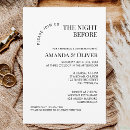 Search for rehearsal dinner postcards The night before