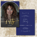 Search for dark blue invitations Classic