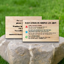 Search for christian business cards Salvation
