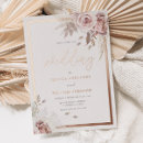 Search for rose gold border invitations Floral