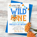 Search for oh what fun birthday invitations Blue