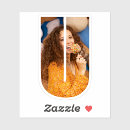 Search for letter u stickers Monogram initial