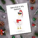 Search for funny goose christmas cards Whimsical