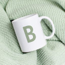 Search for large letter mugs Initial