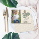 Search for two wild 2nd birthday invitations Zoo