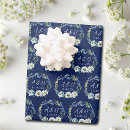 Search for navy floral wrapping paper Chic