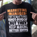 Search for funny management quotes tshirts Manager